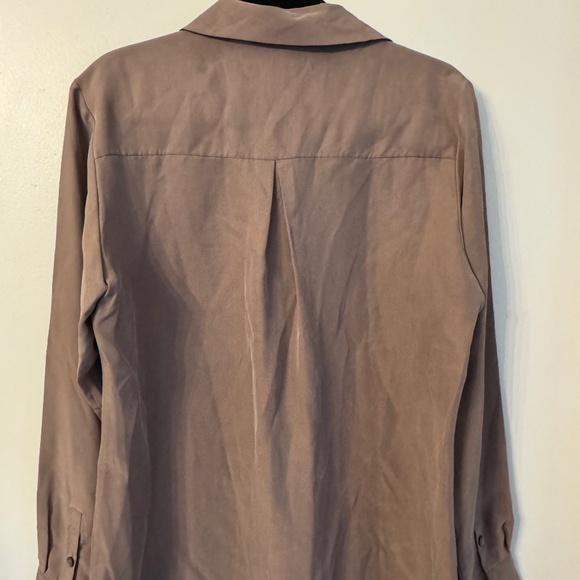 Alfani 100% Silk Button up Blouse - Women's 14 - Picture 2 of 4